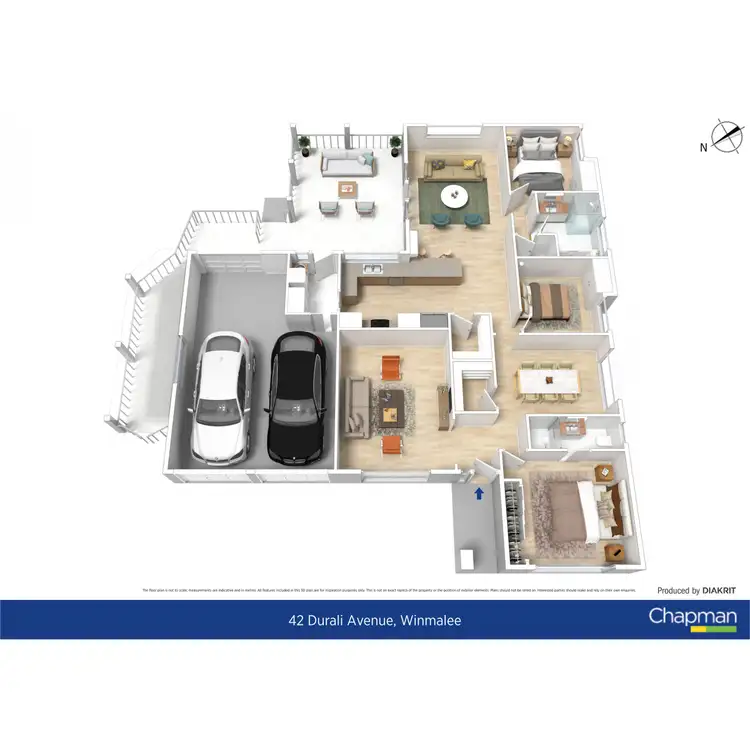 Floorplan of Homely house listing, 42 Durali Avenue, Winmalee NSW 2777