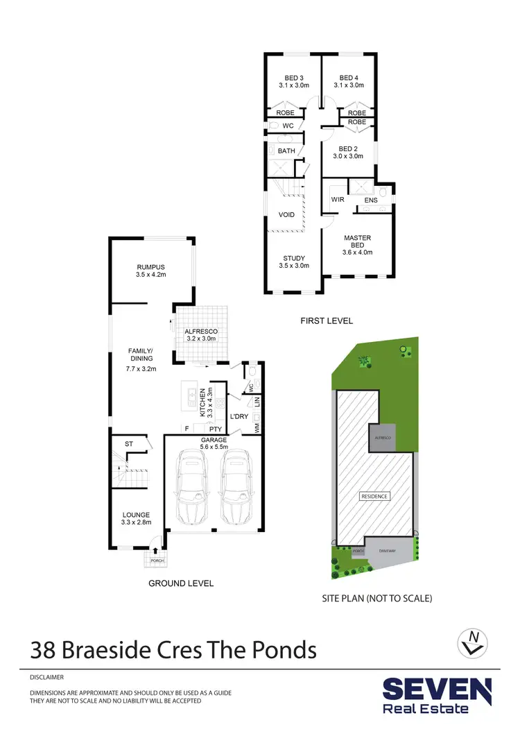 Floorplan of Homely house listing, 38 Braeside Crescent, The Ponds NSW 2769