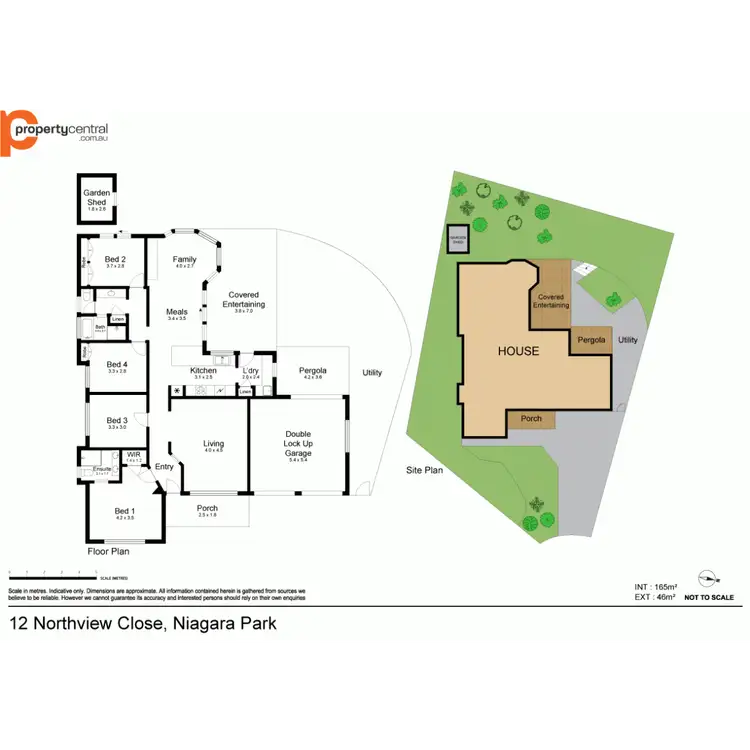 Floorplan of Homely house listing, 12 Northview Close, Niagara Park NSW 2250