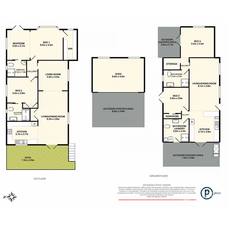 Floorplan of Homely house listing, 242 Nudgee Road, Hendra QLD 4011