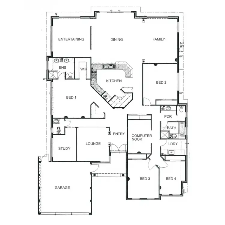 Floorplan of Homely house listing, 21 Houghton Street, Canning Vale WA 6155
