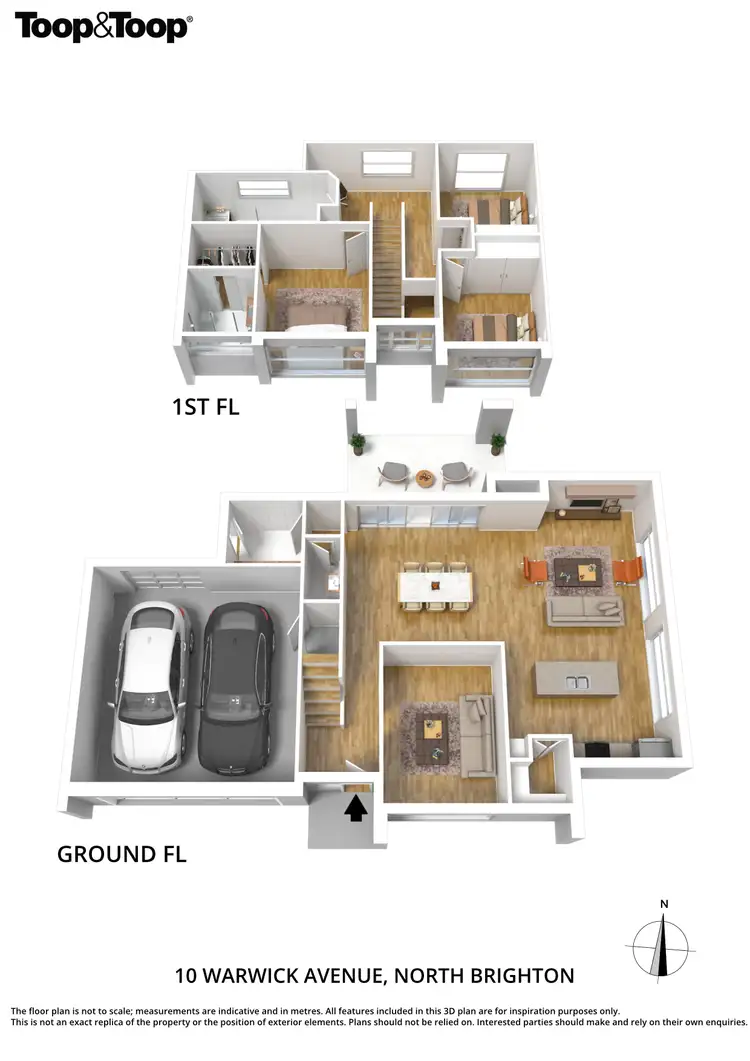 Floorplan of Homely house listing, 10 Warwick Avenue, North Brighton SA 5048