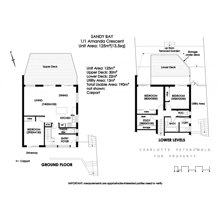 Floorplan of Homely unit listing, 1/1 Amanda Crescent, Sandy Bay TAS 7005