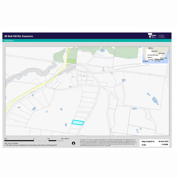 Floorplan of Homely rural property listing, 80 Bull Hill Road, Kawarren VIC 3249