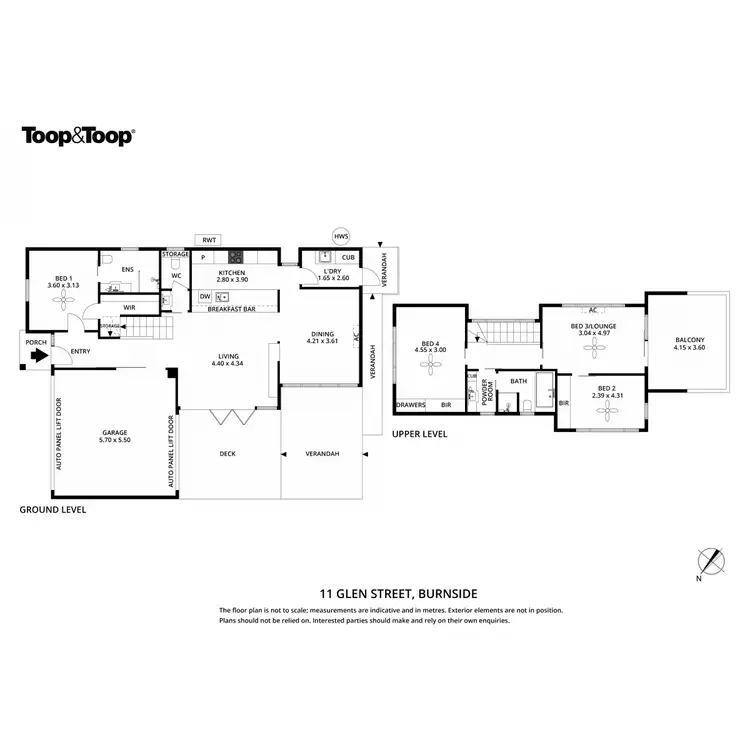 Floorplan of Homely house listing, 11 Glen Street, Burnside SA 5066