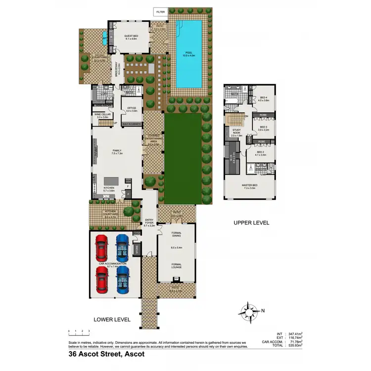 Floorplan of Homely house listing, 36 Ascot Street, Ascot QLD 4007
