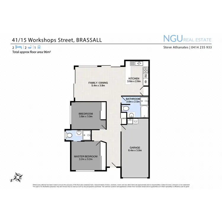 Floorplan of Homely unit listing, 41/15 Workshops Street, Brassall QLD 4305