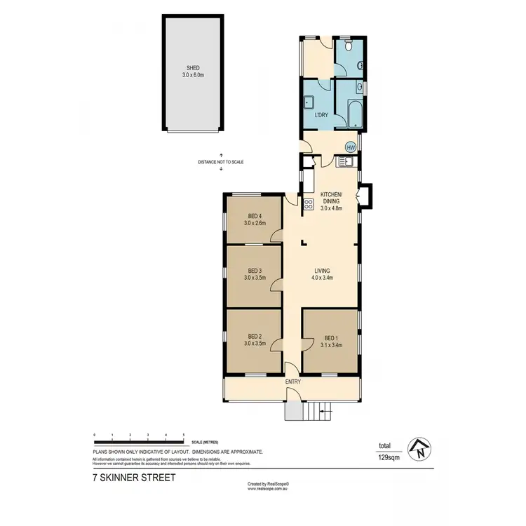 Floorplan of Homely house listing, 7 Skinner Street, West End QLD 4101