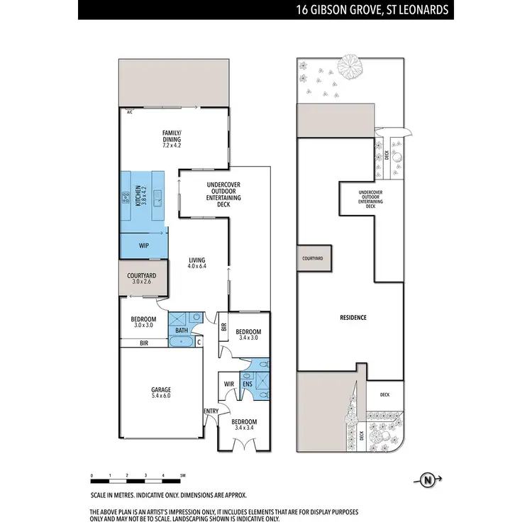 Floorplan of Homely house listing, 16 Gibson Grove, St Leonards VIC 3223