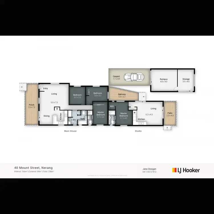 Floorplan of Homely house listing, 40 Mount Street, Nerang QLD 4211