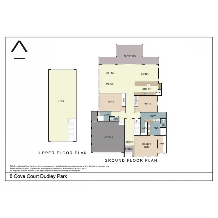 Floorplan of Homely house listing, 8 Cove Court, Dudley Park WA 6210
