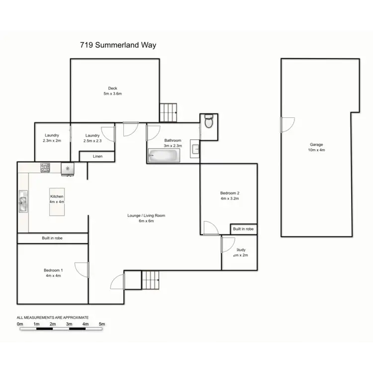 Floorplan of Homely house listing, 719 Summerland Way, Grafton NSW 2460