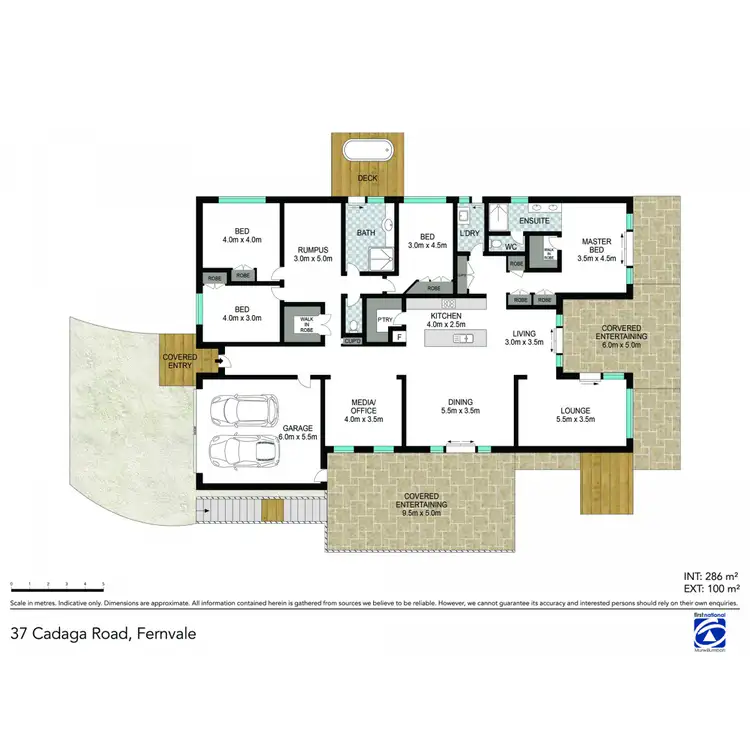 Floorplan of Homely rural property listing, 37 Cadaga Road, Fernvale NSW 2484