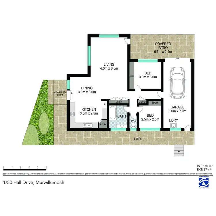 Floorplan of Homely house listing, 1/50 Hall Drive, Murwillumbah NSW 2484