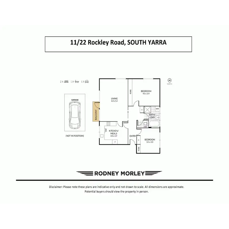 Floorplan of Homely apartment listing, 11/22 Rockley Road, South Yarra VIC 3141