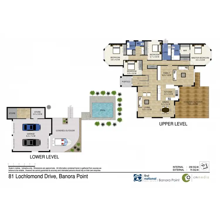 Floorplan of Homely house listing, 81 Lochlomond Drive., Banora Point NSW 2486
