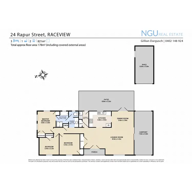Floorplan of Homely house listing, 24 Rapur Street, Raceview QLD 4305
