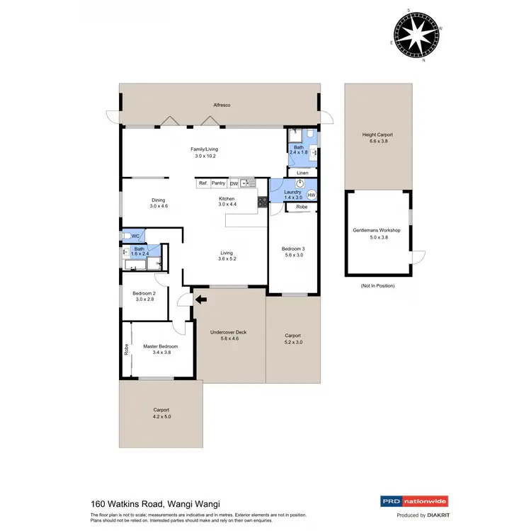 Floorplan of Homely house listing, 160 Watkins Road, Wangi Wangi NSW 2267