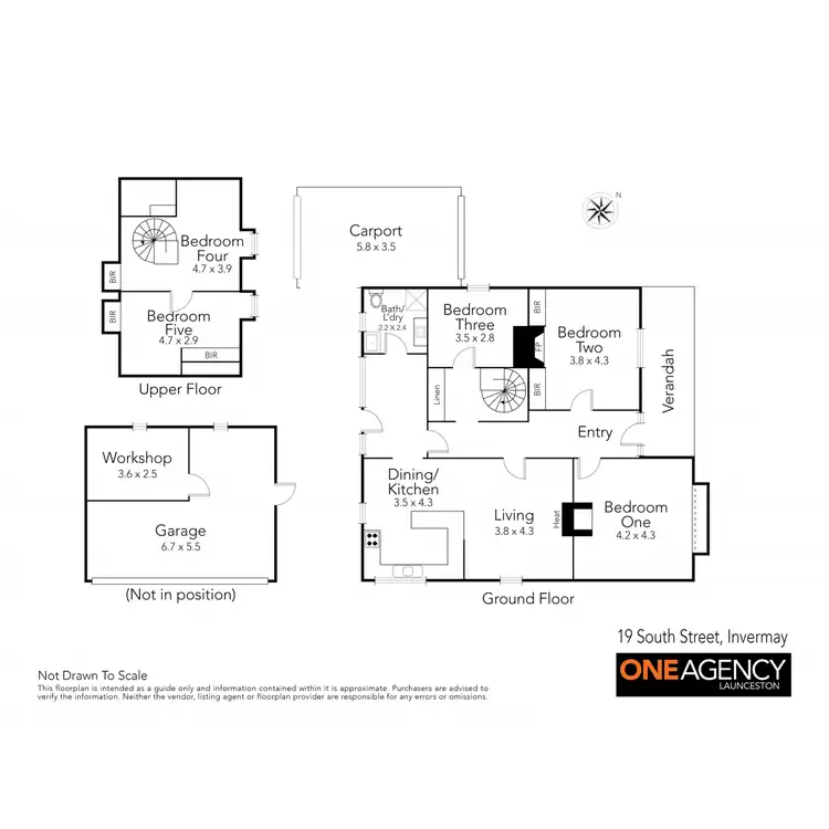 Floorplan of Homely house listing, 19 South Street, Invermay TAS 7248
