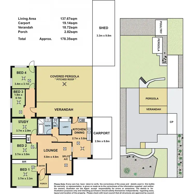 Floorplan of Homely house listing, 361 Hancock Road, Fairview Park SA 5126