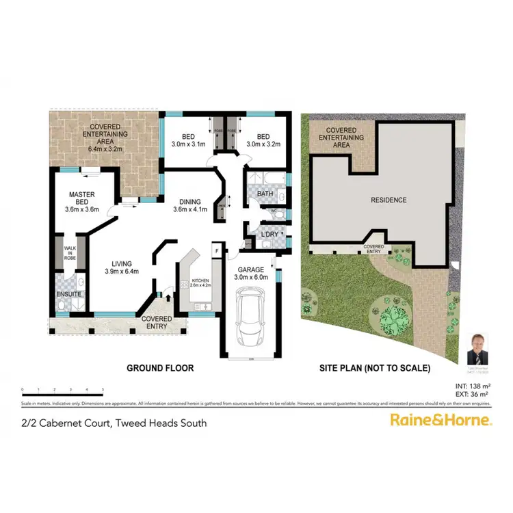 Floorplan of Homely semi-detached listing, 2/2 Cabernet Court, Tweed Heads South NSW 2486
