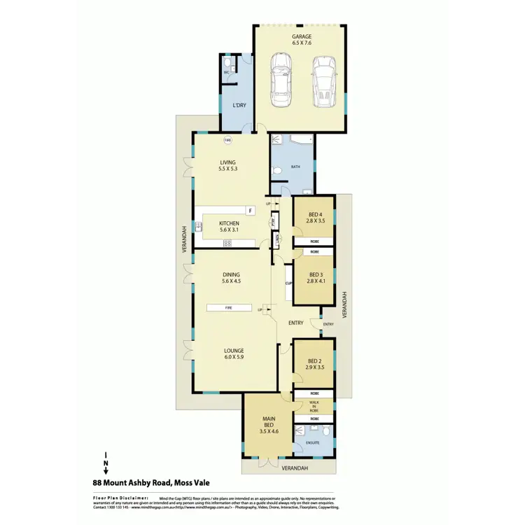 Floorplan of Homely rural property listing, Address available on request
