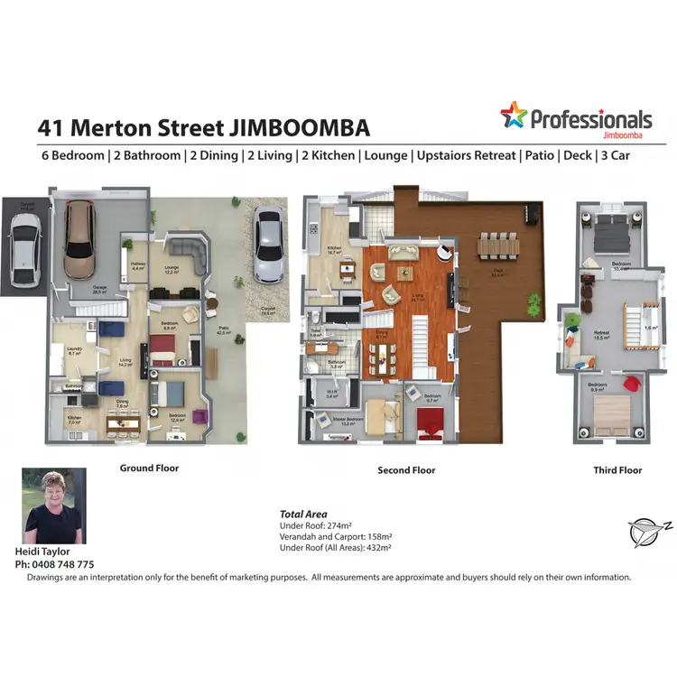 Floorplan of Homely house listing, 41 Merton Street, Jimboomba QLD 4280