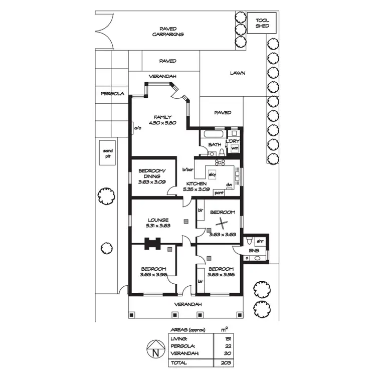 Floorplan of Homely house listing, 33 Torrens Avenue, West Hindmarsh SA 5007