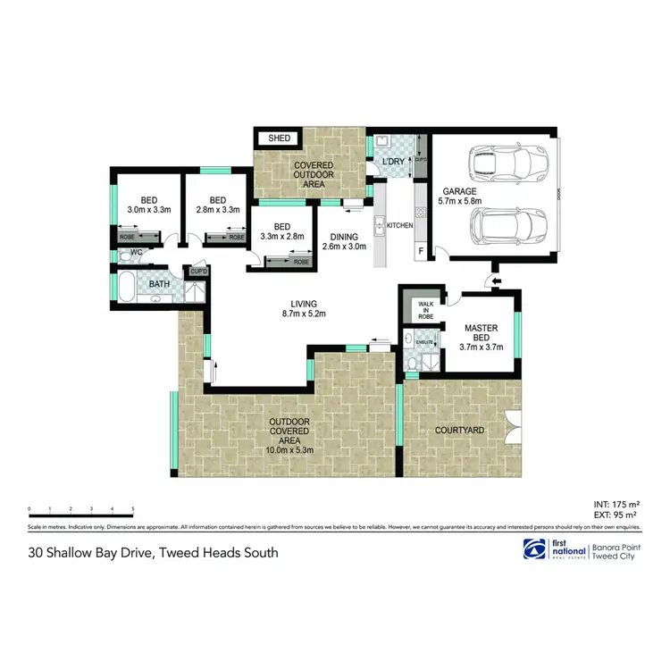 Floorplan of Homely house listing, 30 Shallow Bay Drive, Tweed Heads South NSW 2486