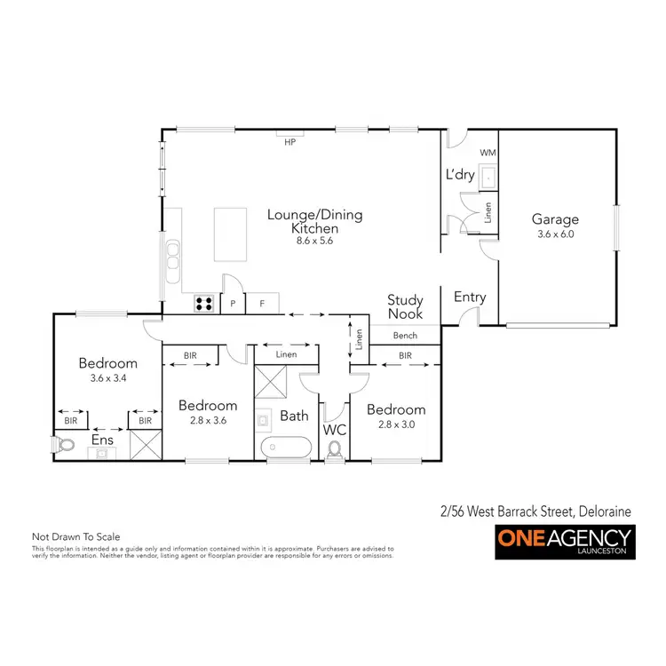 Floorplan of Homely house listing, 2/56 West Barrack Street, Deloraine TAS 7304