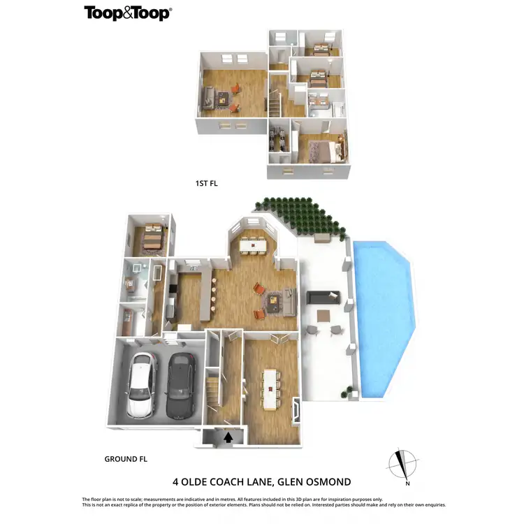 Floorplan of Homely house listing, 4 Olde Coach Lane, Glen Osmond SA 5064