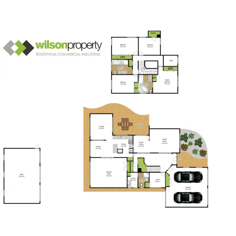 Floorplan of Homely house listing, 2 Melissa Court, Traralgon VIC 3844