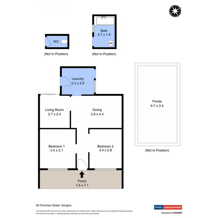 Floorplan of Homely house listing, 26 Chinchen Street, Islington NSW 2296