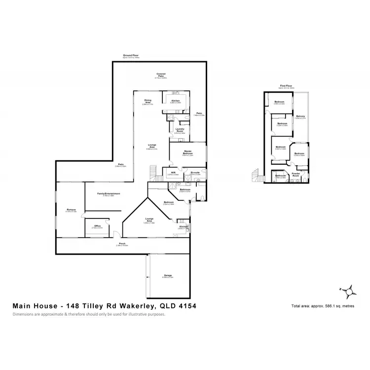 Floorplan of Homely house listing, 148 Tilley Road, Wakerley QLD 4154