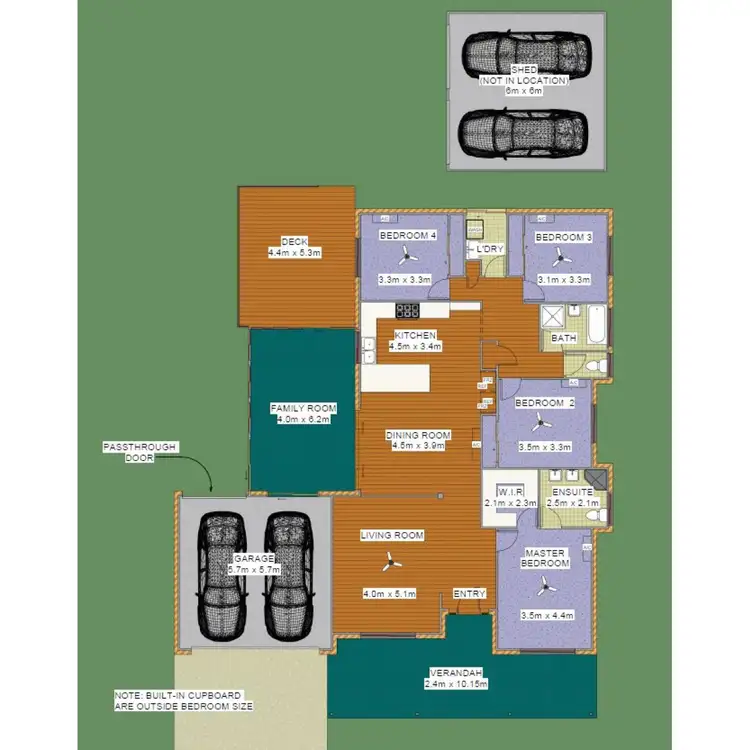 Floorplan of Homely house listing, 52 Harrow Street, West Rockhampton QLD 4700