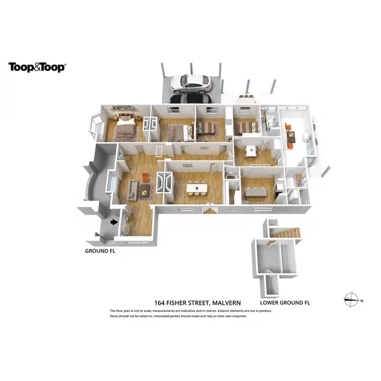 Floorplan of Homely house listing, 164 Fisher Street, Malvern SA 5061