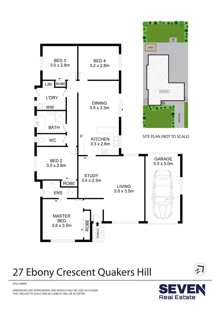Floorplan of Homely house listing, 27 Ebony Crescent, Quakers Hill NSW 2763