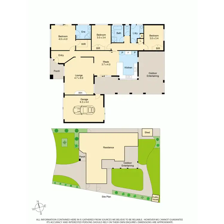 Floorplan of Homely house listing, 10 Duke Court, Skye VIC 3977