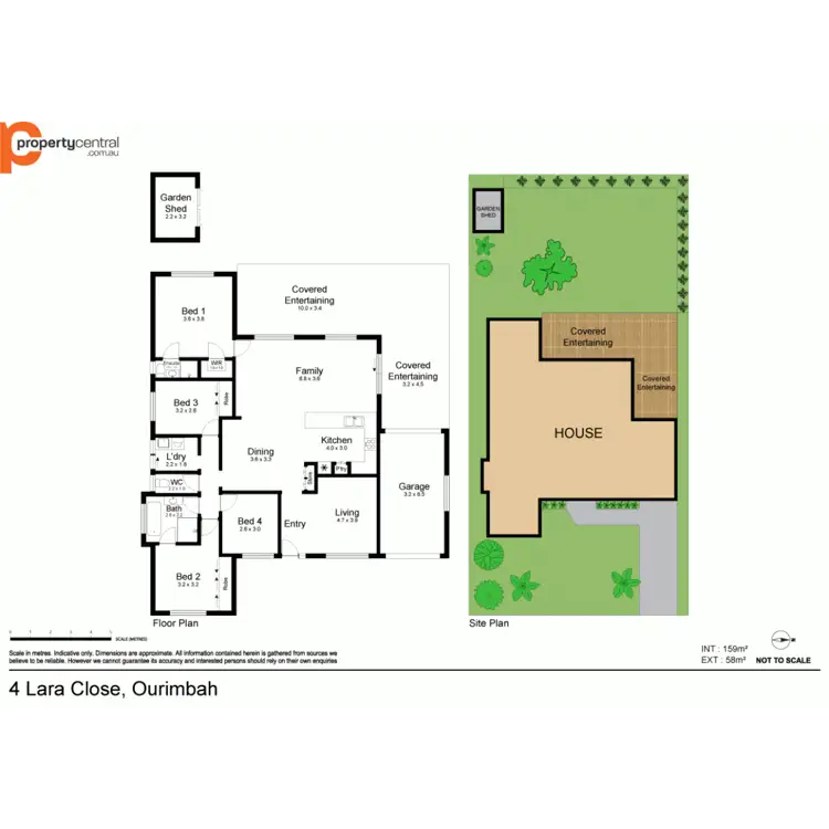 Floorplan of Homely house listing, 4 Lara Close, Ourimbah NSW 2258