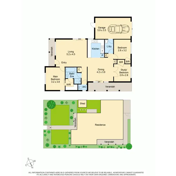 Floorplan of Homely unit listing, 29/55 McClelland Drive, Skye VIC 3977