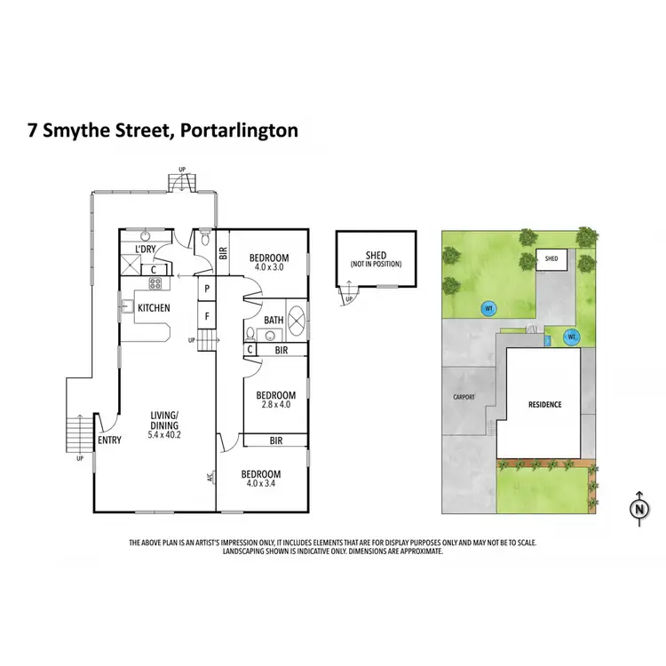 Floorplan of Homely house listing, 7 Smythe Street, Portarlington VIC 3223