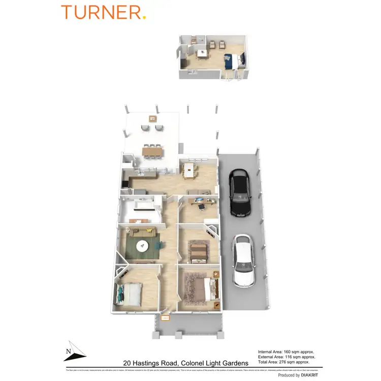 Floorplan of Homely house listing, 20 Hastings Road, Colonel Light Gardens SA 5041