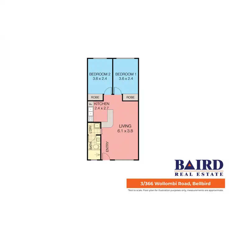 Floorplan of Homely block of units listing, 1,2,3,4/366 Wollombi Road, Bellbird NSW 2325