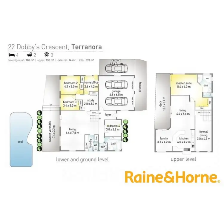 Floorplan of Homely house listing, 22 DOBBYS Crescent, Terranora NSW 2486