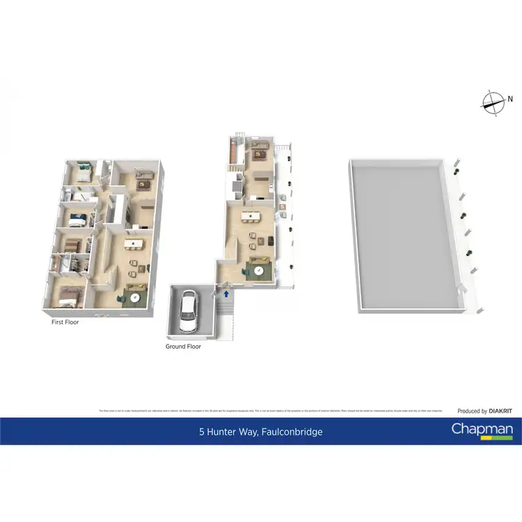 Floorplan of Homely house listing, 5 Hunter Way, Faulconbridge NSW 2776