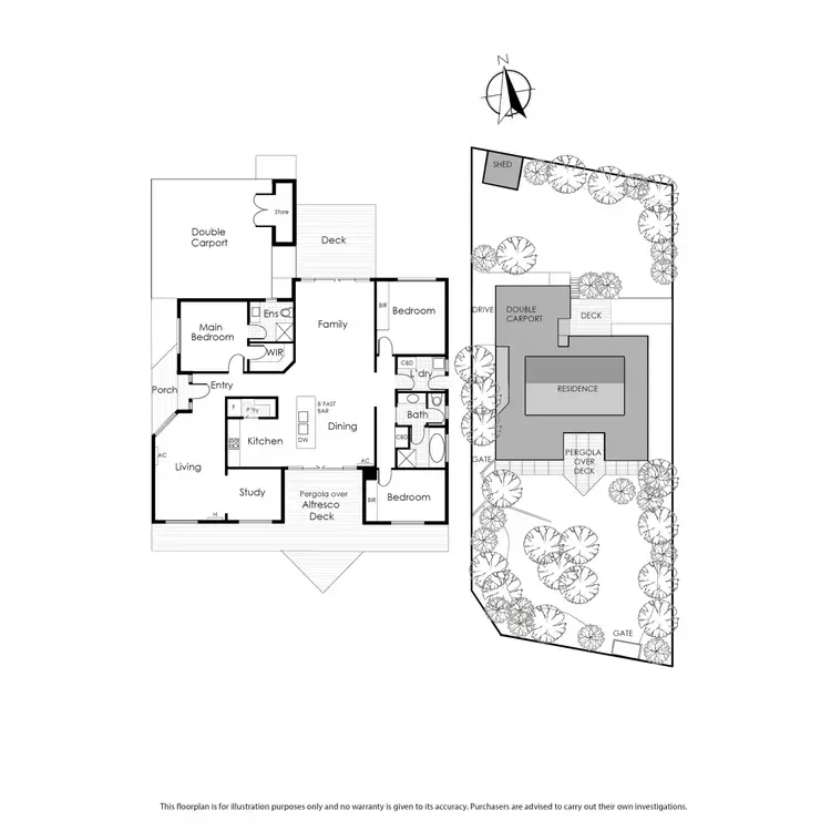 Floorplan of Homely house listing, 90 Parklands Avenue, Somers VIC 3927