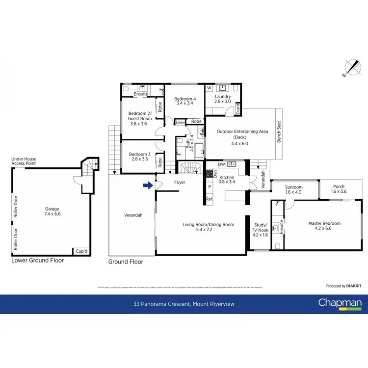 Floorplan of Homely house listing, 33 Panorama Crescent, Mount Riverview NSW 2774