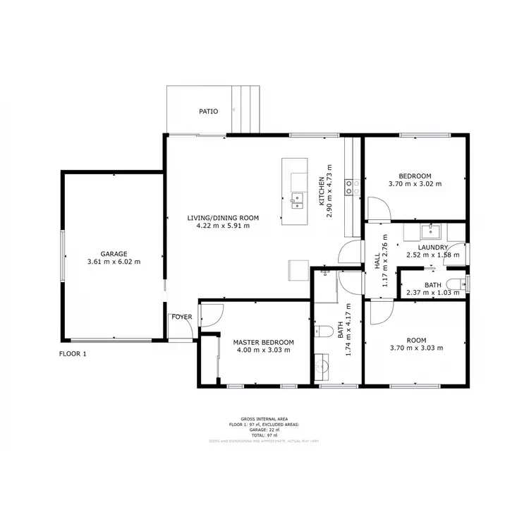 Floorplan of Homely house listing, 45 Lower Road, New Norfolk TAS 7140