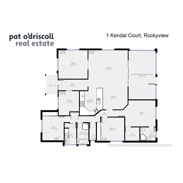 Floorplan of Homely house listing, 2 Kendall Court, Rockyview QLD 4701