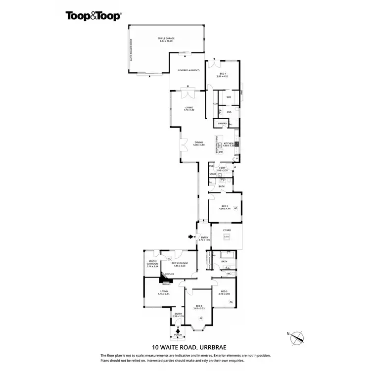 Floorplan of Homely house listing, 10 Waite Road, Urrbrae SA 5064